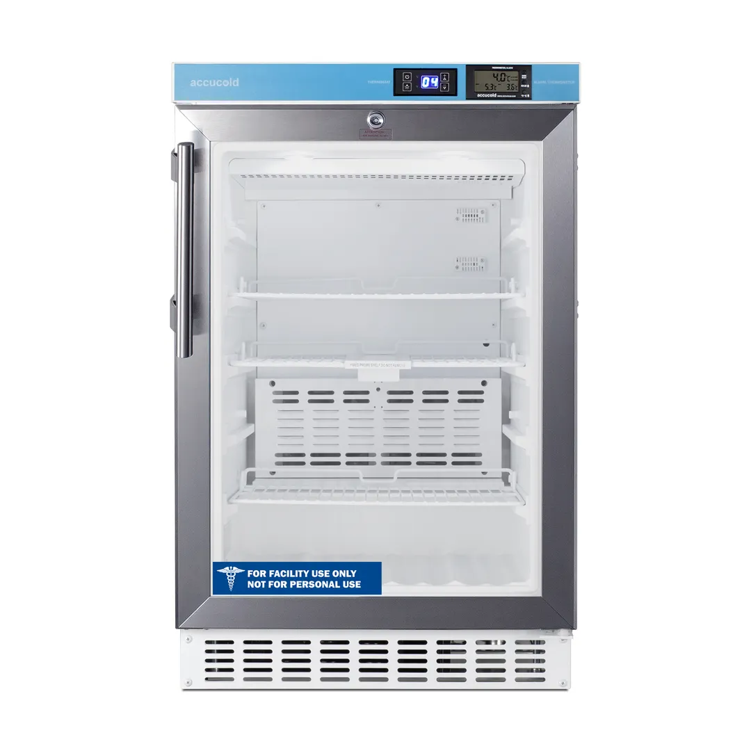 Accucold ACR46GL 19" Undercounter Medical Refrigerator, 2.65 cu. ft.