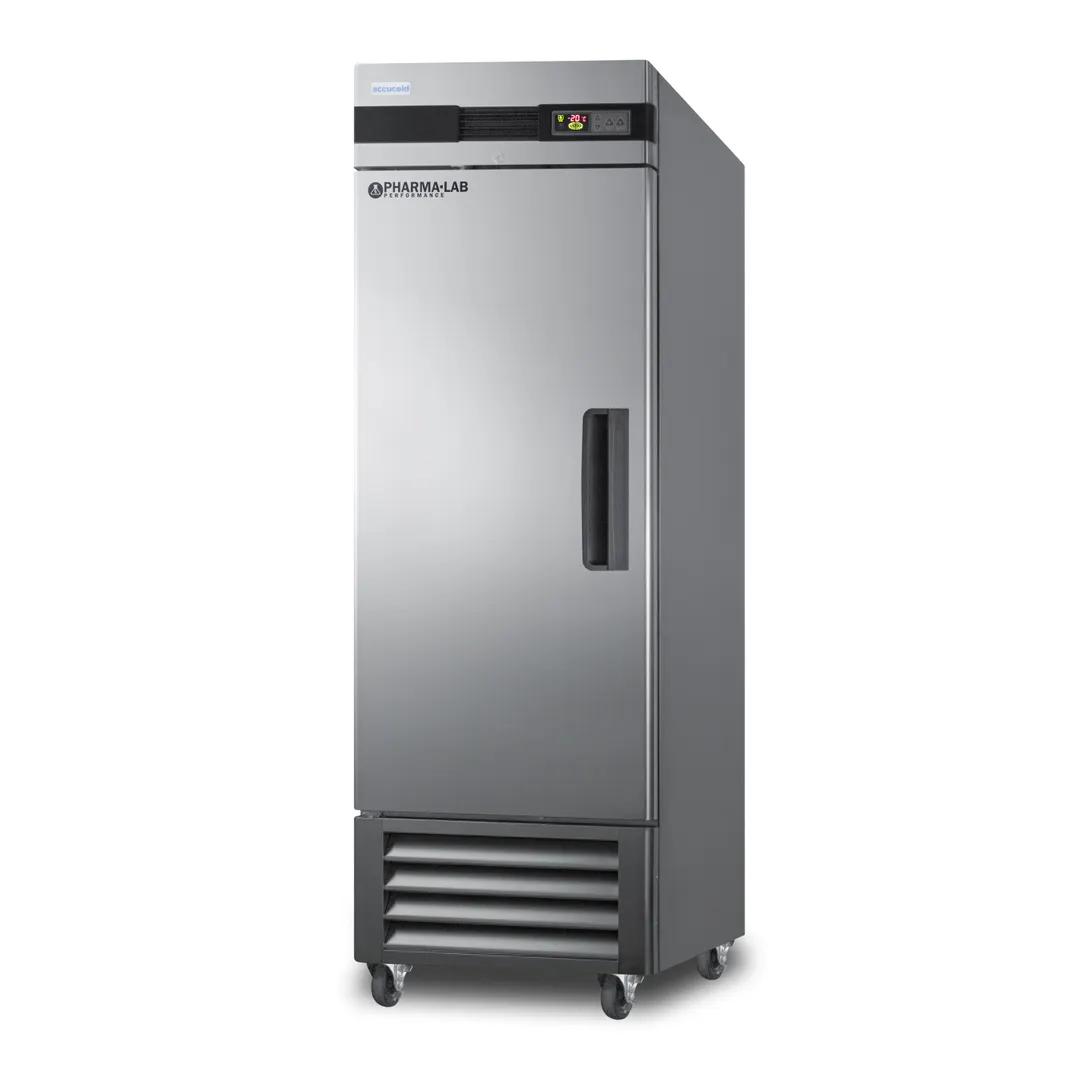 Accucold AFS23MLLH 28" One Solid Door Medical Freezer, 23 cu. ft.