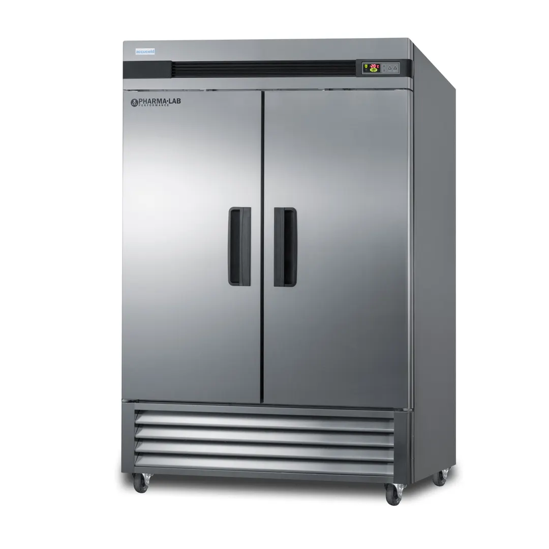 Accucold AFS49ML 56" Two Solid Door Pharma-Lab All-Freezer, 49 cu. ft.