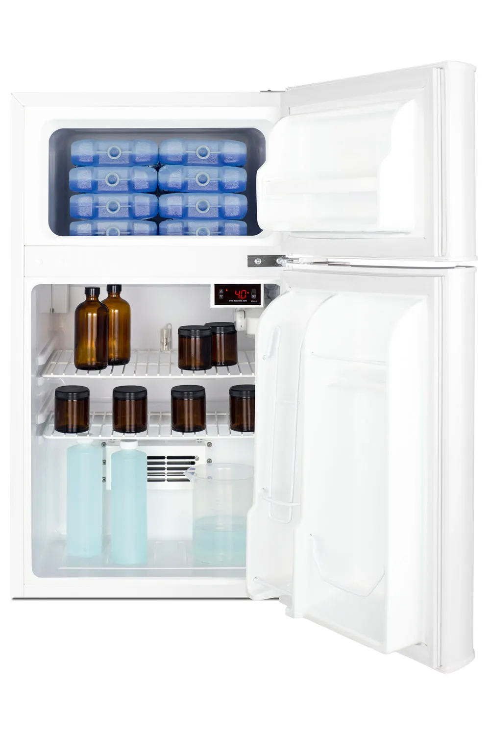 Accucold AGP34RFADA 19" Medical Refrigerator Freezer, 3.2 cu ft