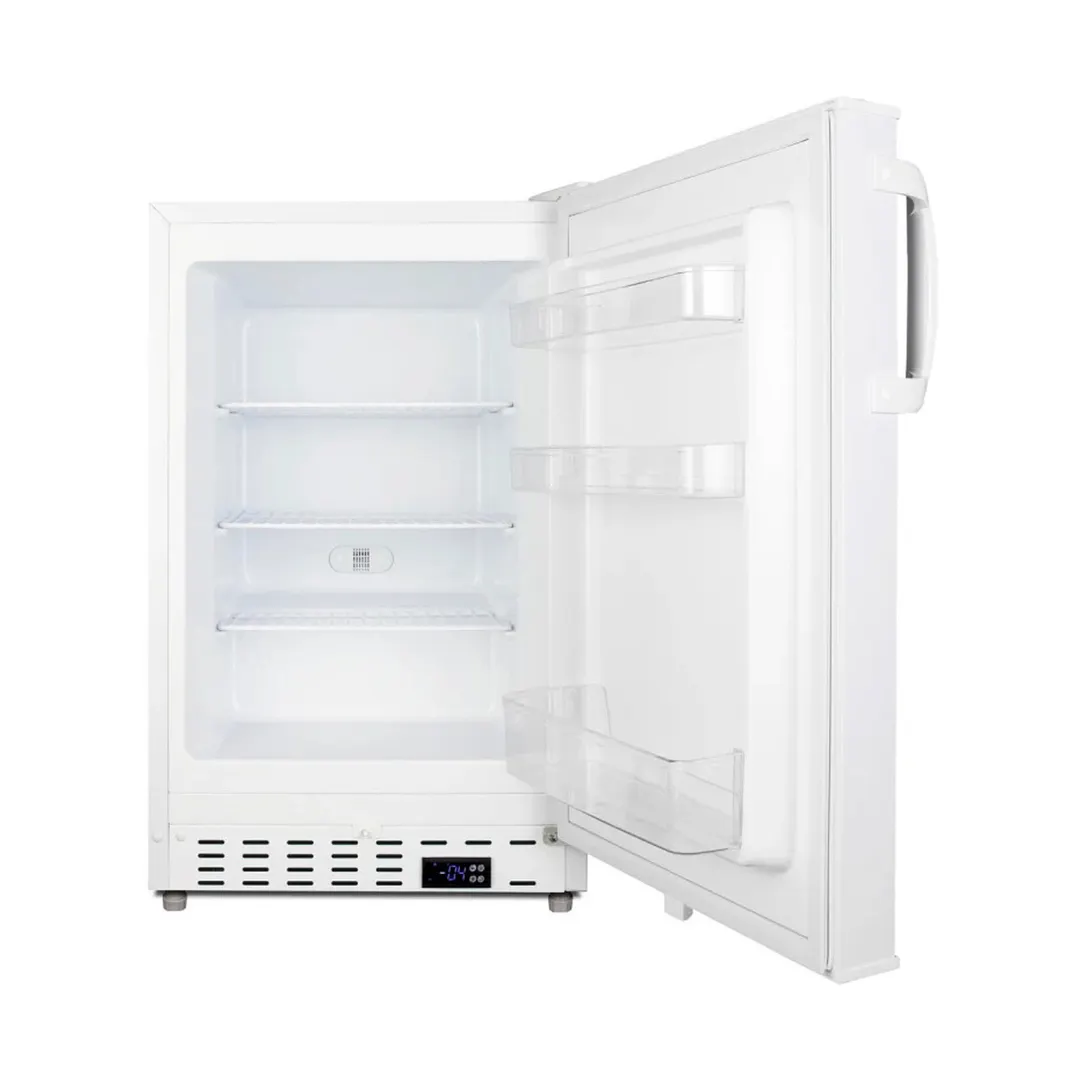 Summit ALFZ36MC 19.75" Undercounter Breast Milk Freezer, White, 2.68 cu. ft.