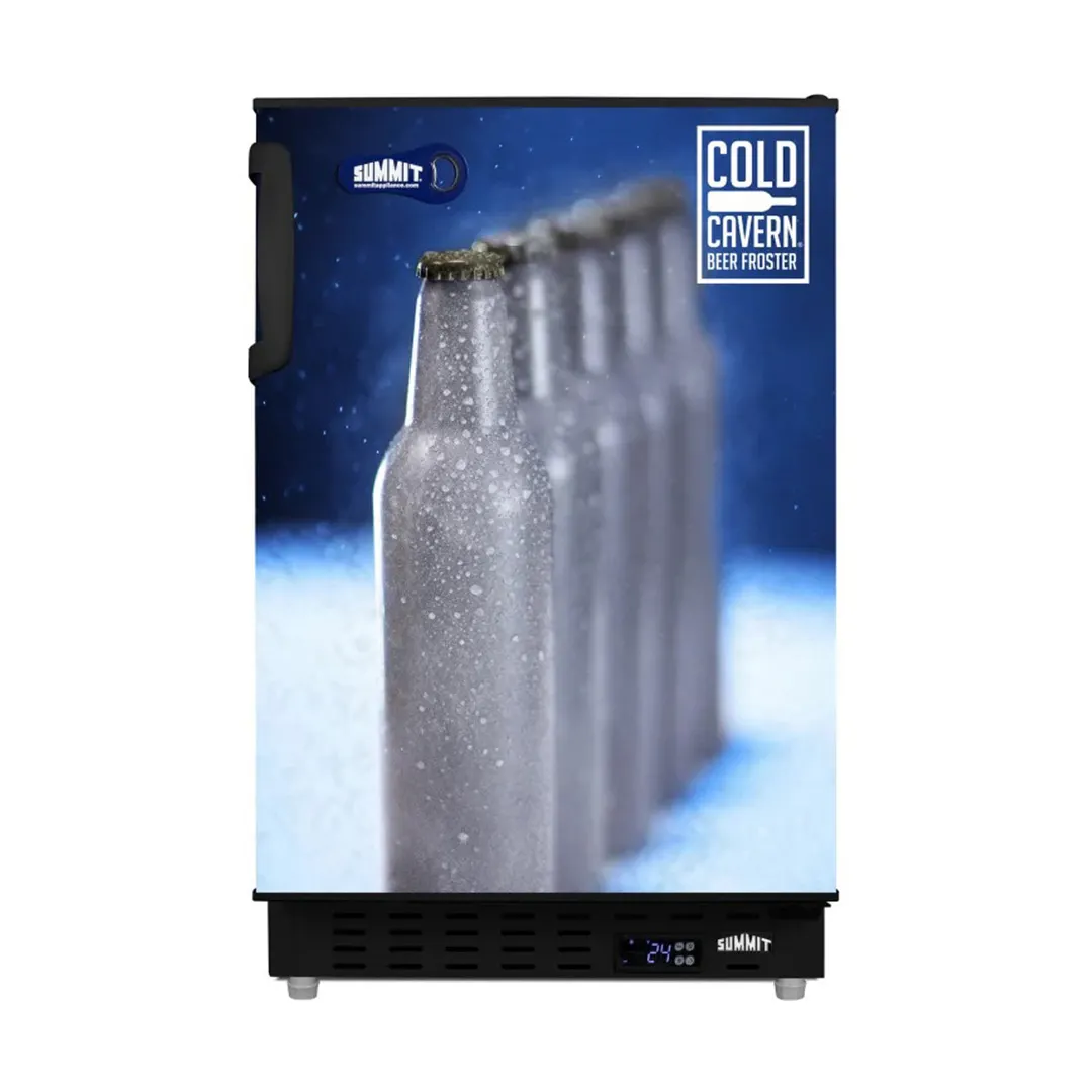 Summit ALFZ37BFROST 20" Built-in or Freestanding Undercounter Beer Froster, 2.68 cu. ft.