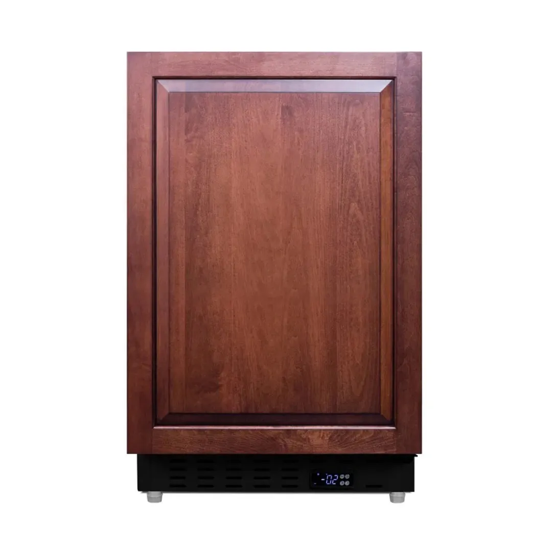 Summit ALFZ37BIF 20" Built-in or Freestanding Undercounter Freezer in Black, 2.68 cu. ft.