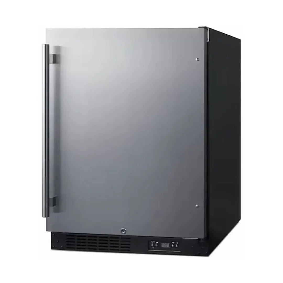 Summit ALFZ51 23" Built-in or Freestanding Undercounter Freezer w/ Solid Door, 4 cu. ft.