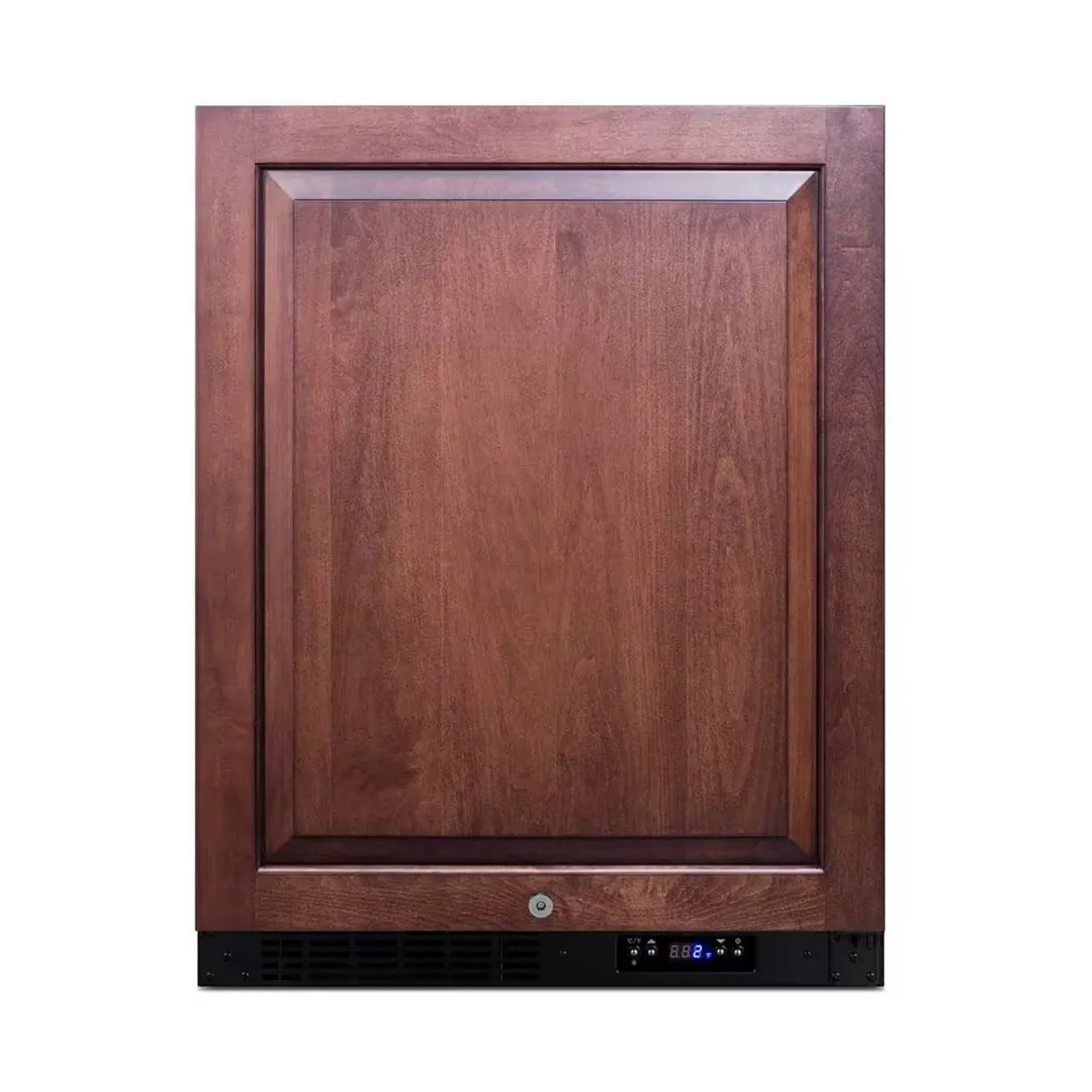 Summit ALFZ51IF 23" Built-in or Freestanding Undercounter Freezer w/ Panel-Ready Door, 4 cu. ft.