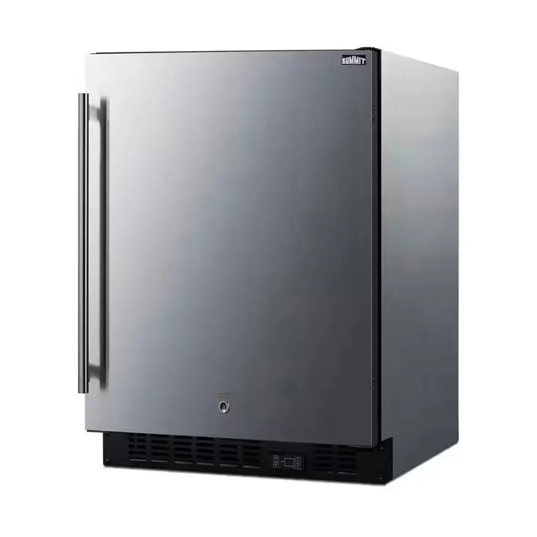 Summit ALFZ53CSS 23" Reach-In Undercounter Freezer w/ Stainless Steel Door, 3.7 cu. ft.