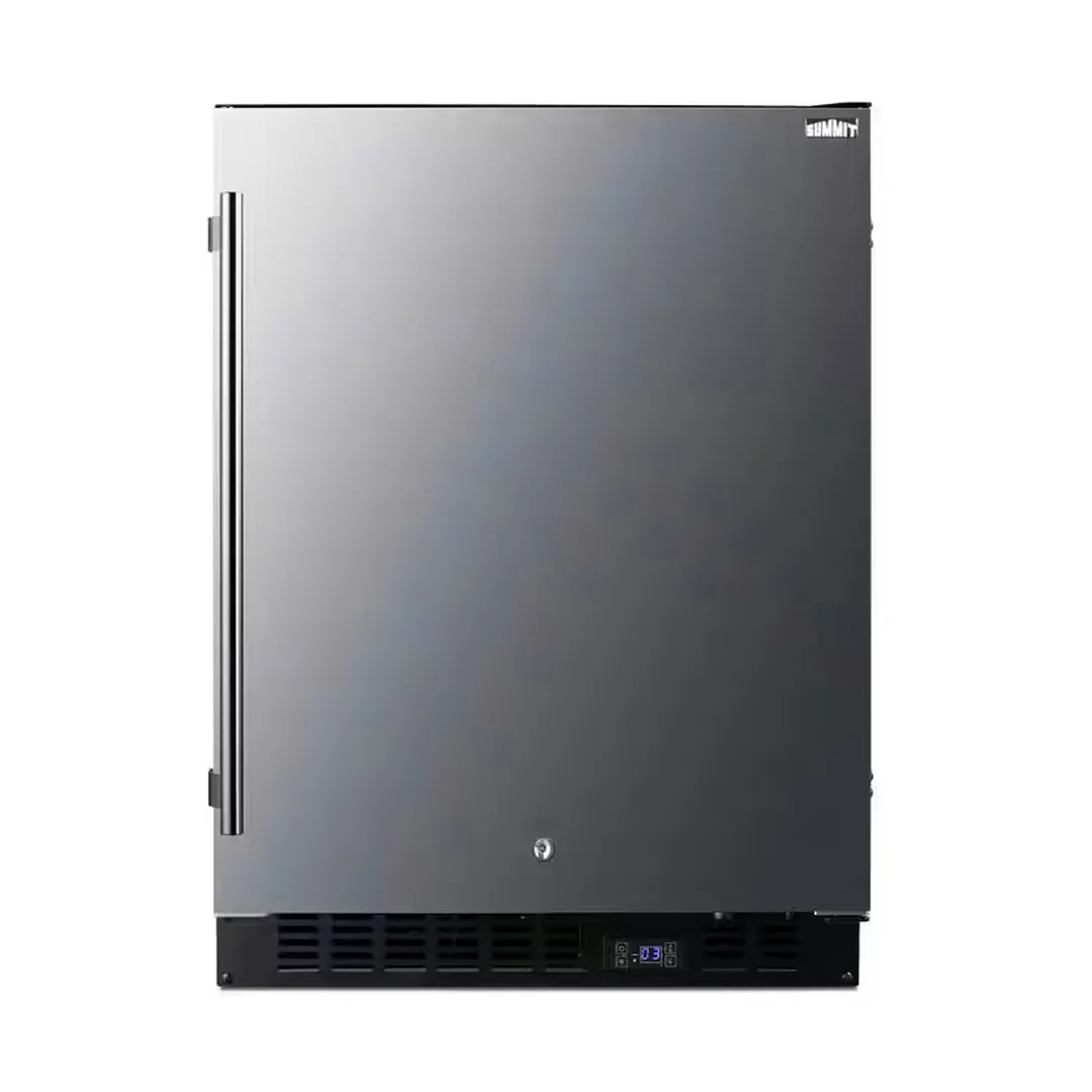 Summit ALFZ53CSS 23" Reach-In Undercounter Freezer w/ Stainless Steel Door, 3.7 cu. ft.