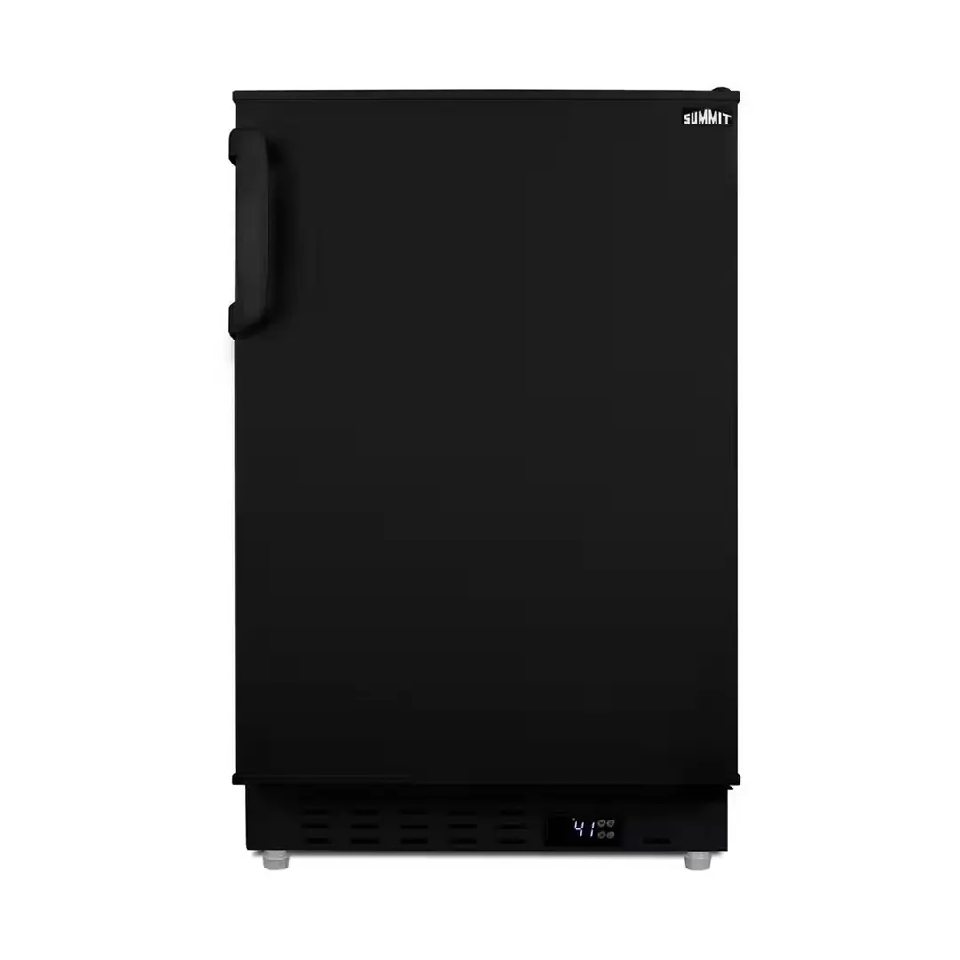Summit ALR47B  20" Built-in or Freestanding Undercounter Refrigerator in Black, ADA compliant, 3.5 cu. ft.
