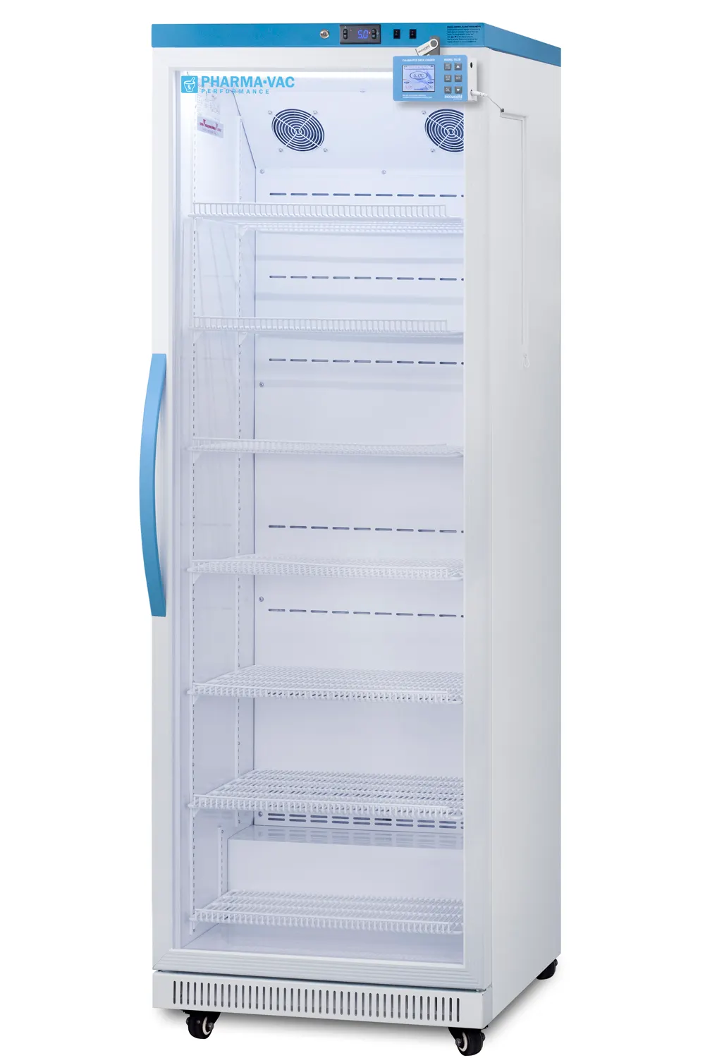 Accucold ARG18PVDL2B 27" Glass Door Pharmaceutical Refrigerator, 18 cu. ft.