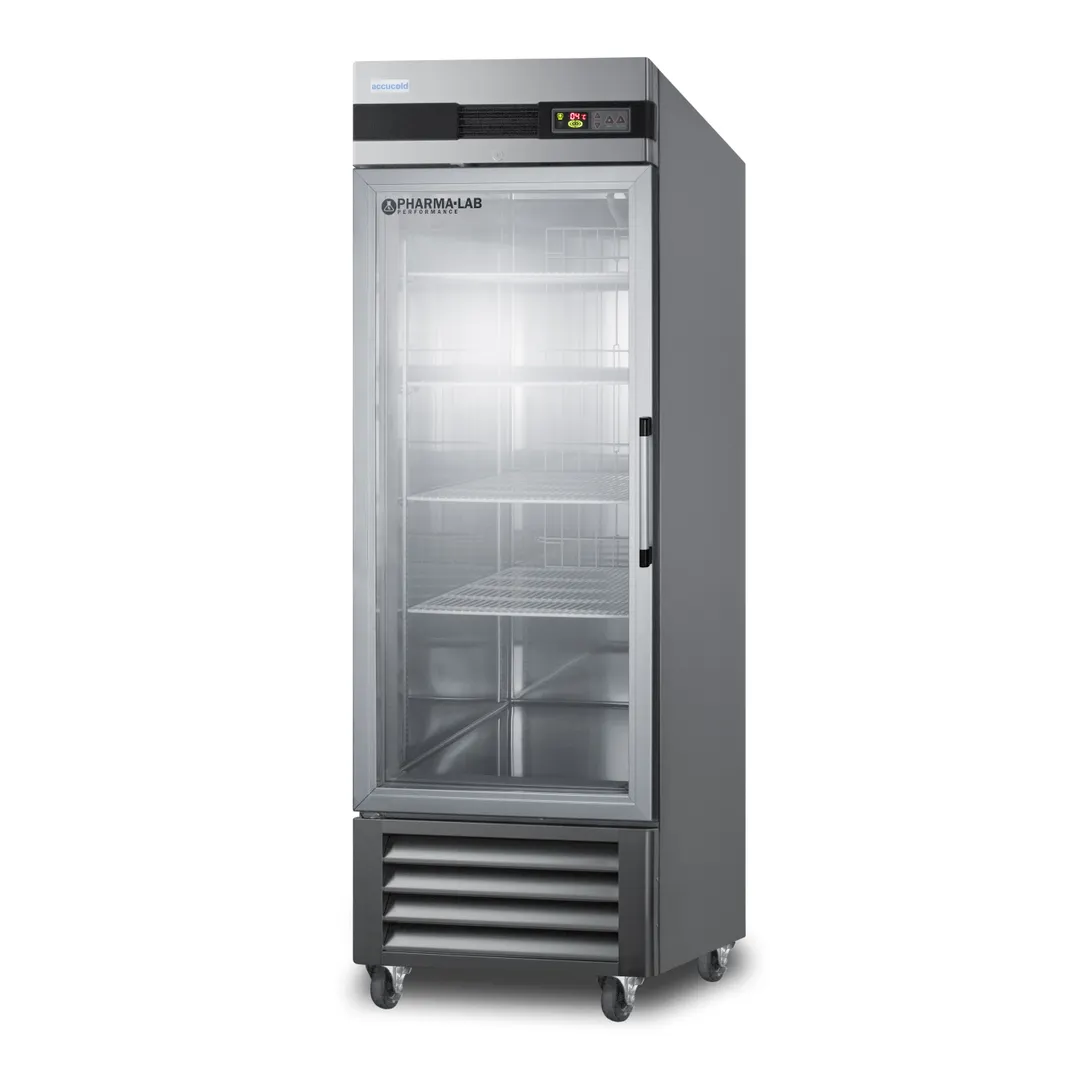 Accucold ARG23MLLH Glass Door Medical Refrigerator, 23 cu. ft.