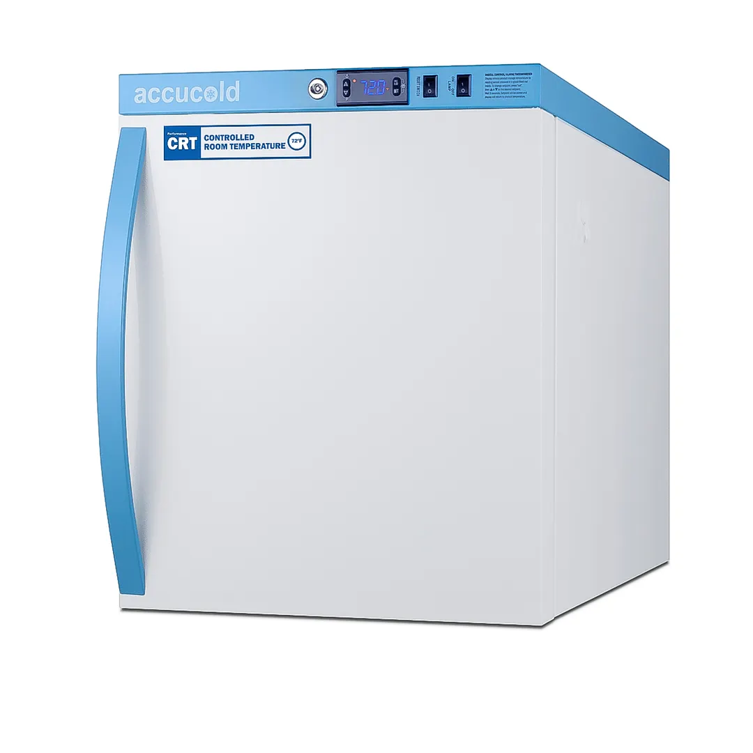 Accucold ARS2PV-CRT 1.94 cu.ft. Controlled Room Temperature Cabinet, 18.5"W, White, Digital Control, 72°F, 115V