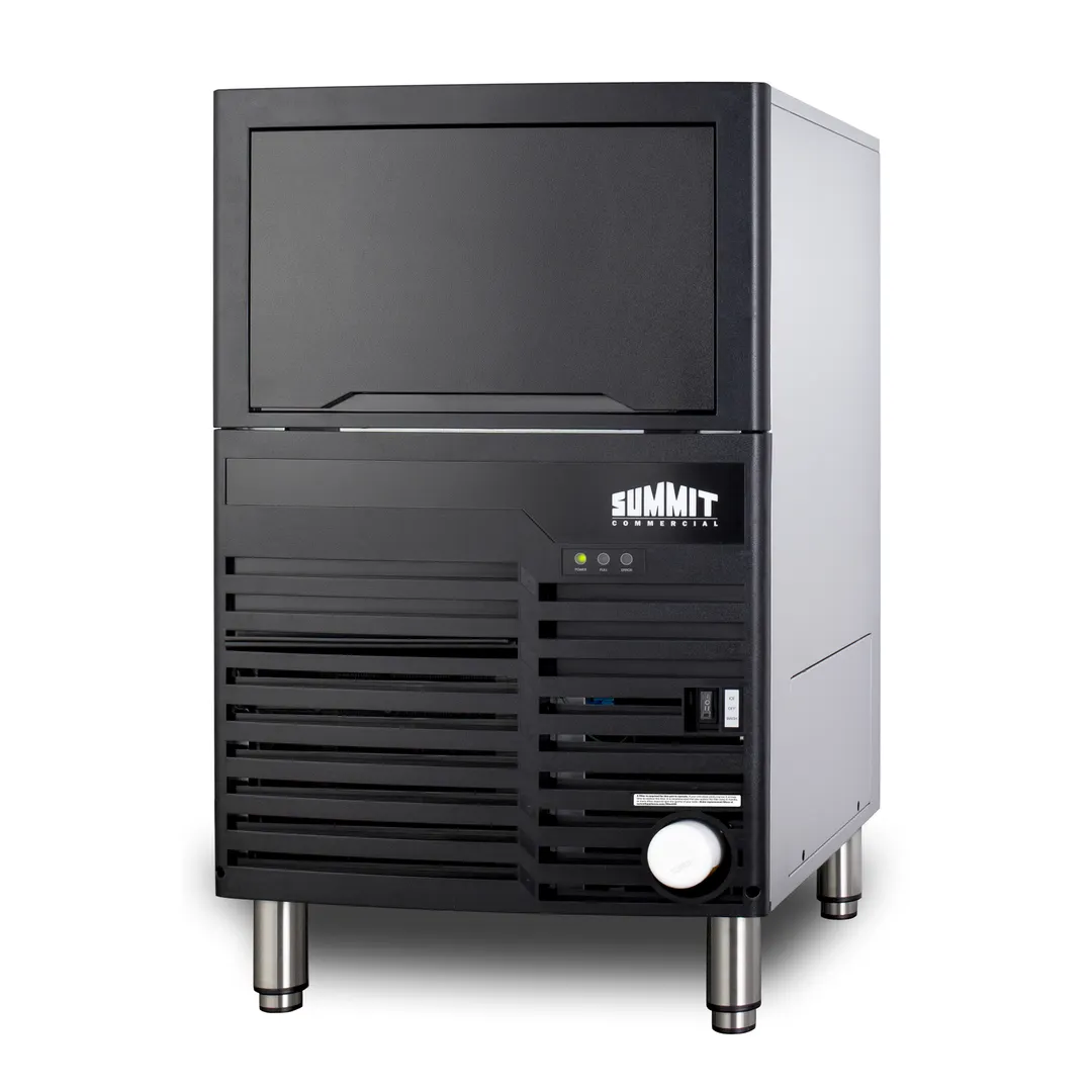 Summit BIM100 21" Air Cooled Full Cube 100 lb Undercounter Ice Machine with 27 lb Bin