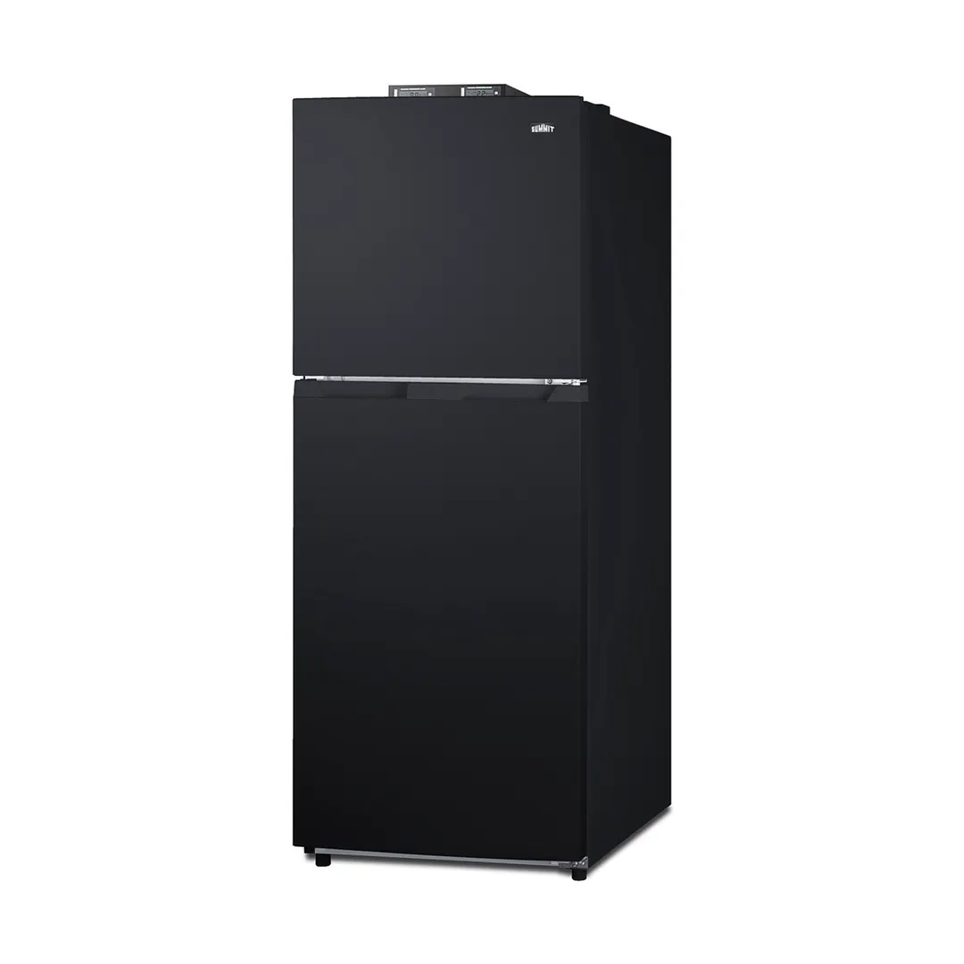 Summit BKRF1087B 23" Break Room Refrigerator-Freezer in Black, 10.1 cu. ft.