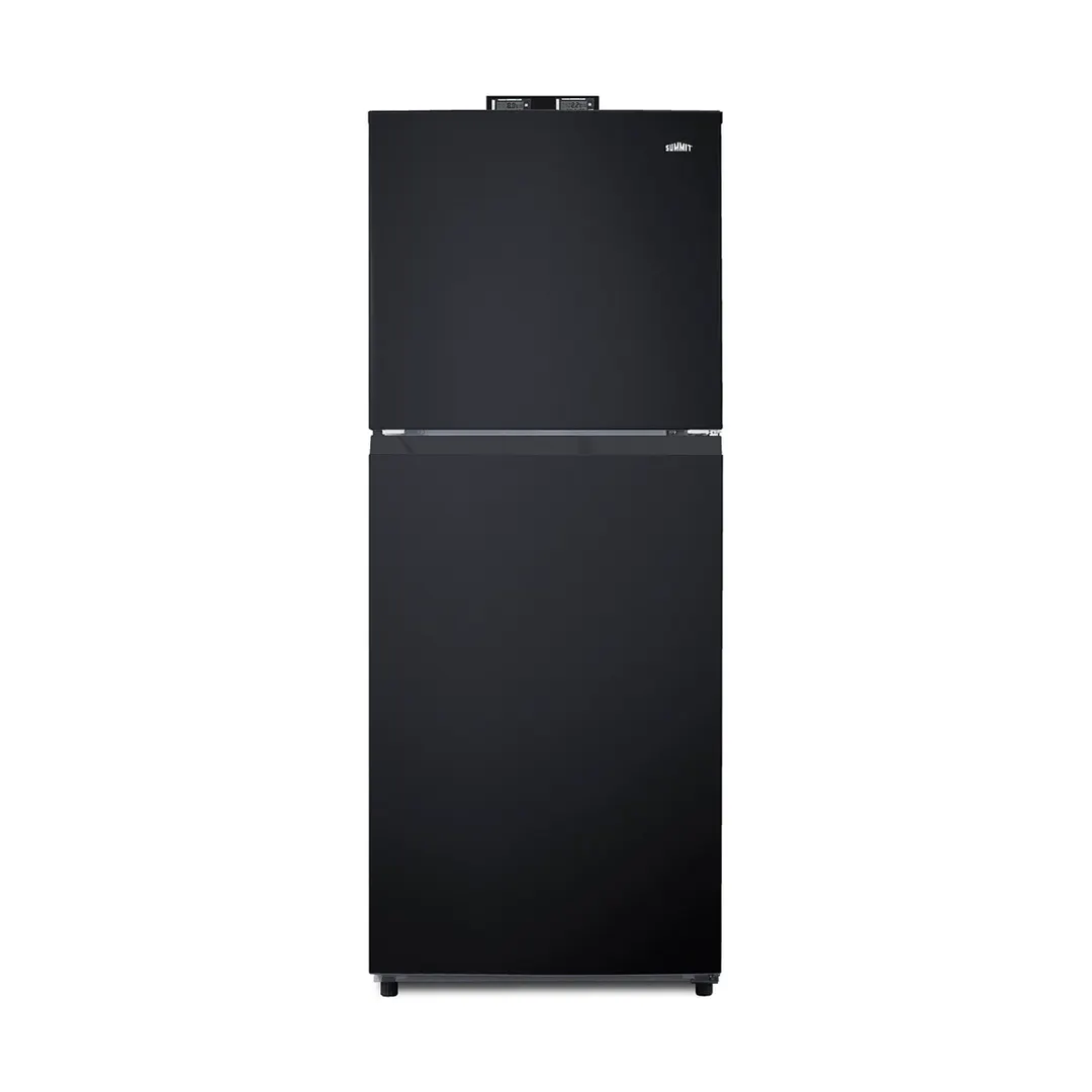Summit BKRF1087B 23" Break Room Refrigerator-Freezer in Black, 10.1 cu. ft.