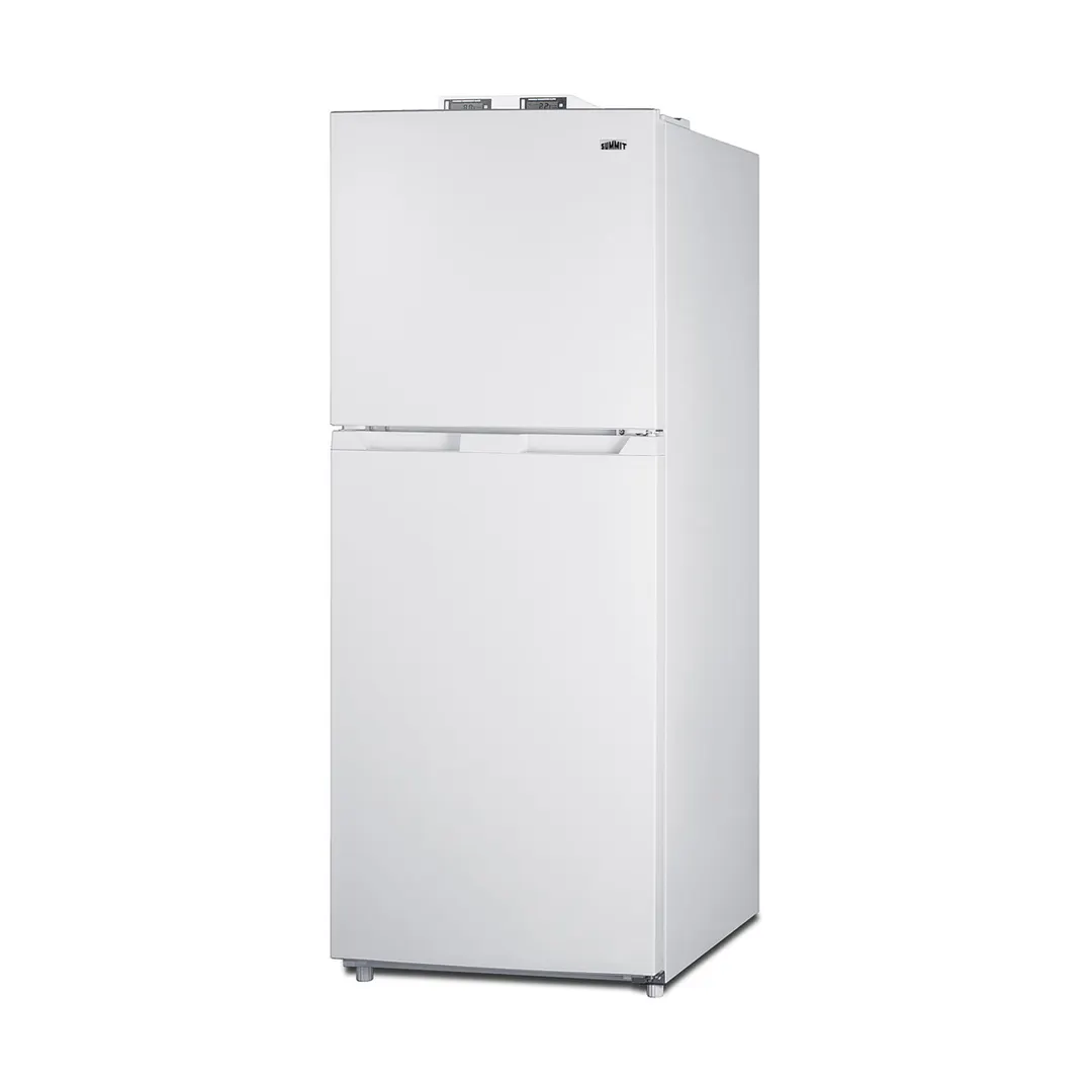Summit BKRF1088W 23" Break Room Refrigerator-Freezer in White, 10.1 cu. ft.