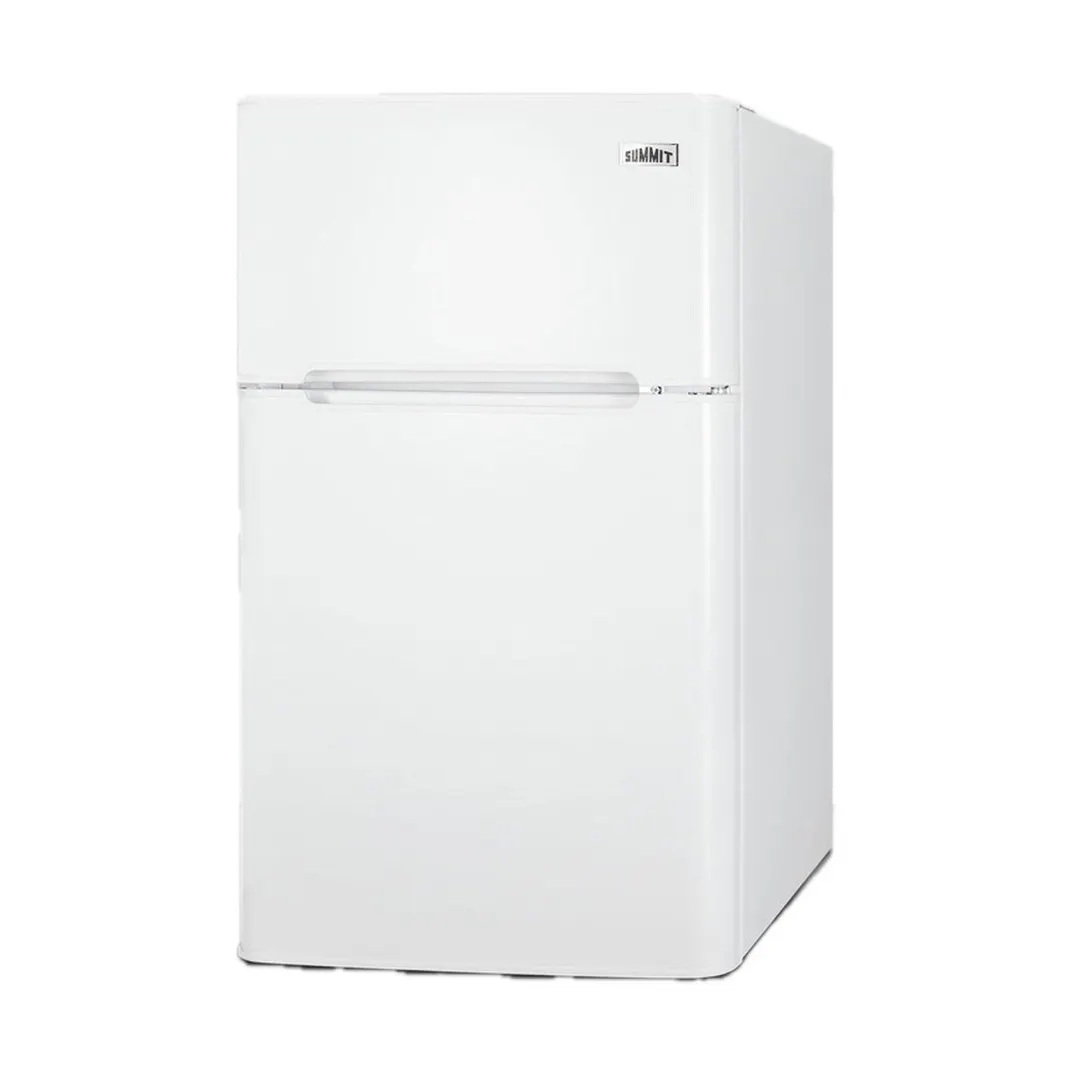 Summit CP34WADA 19" Reach-In Compact Refrigerator Freezer in White, ADA Compliant, 3.2 cu. ft.