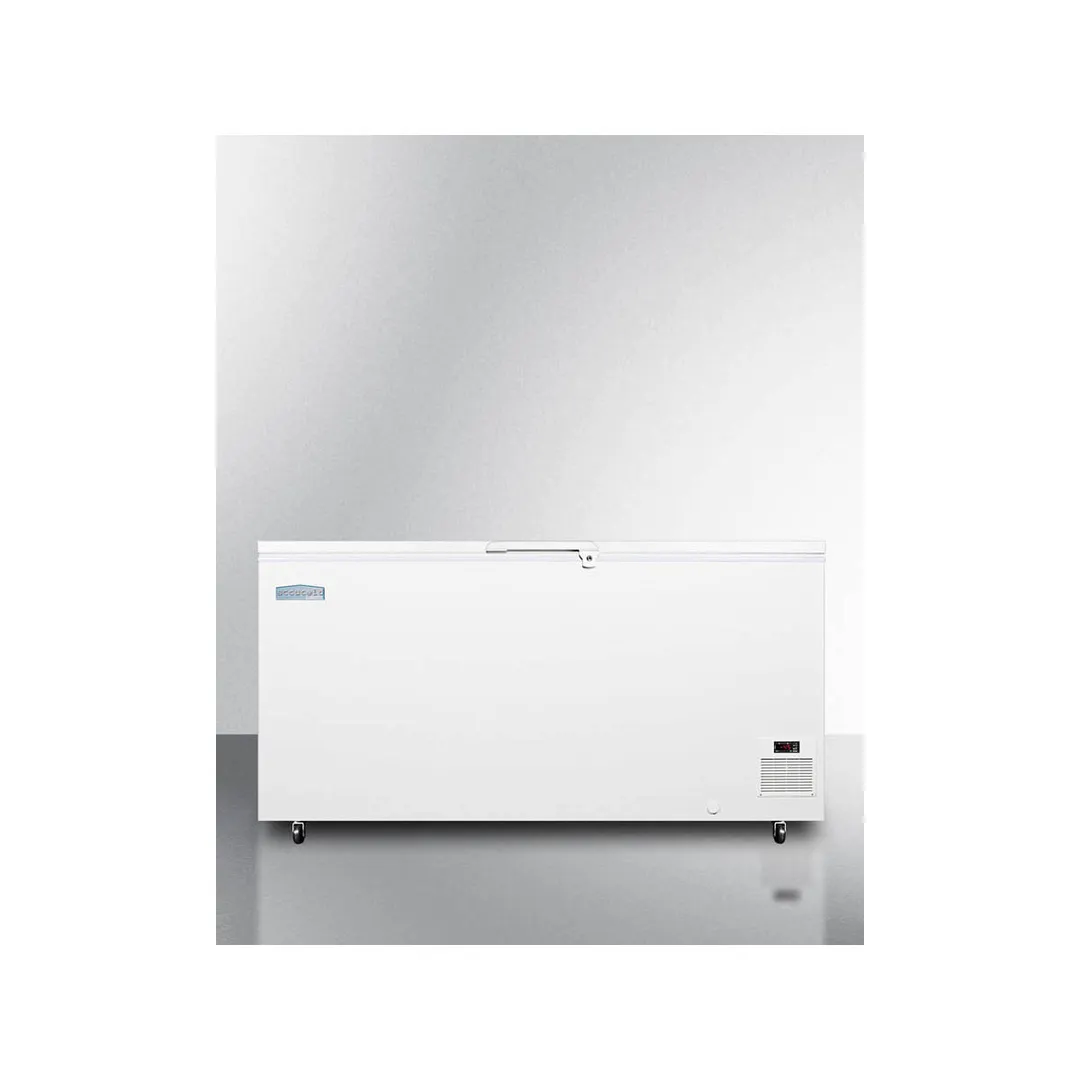 Accucold EL51LT 67" Solid Door Medical Chest Freezer, -45°C Operation, 15.5 cu. ft.