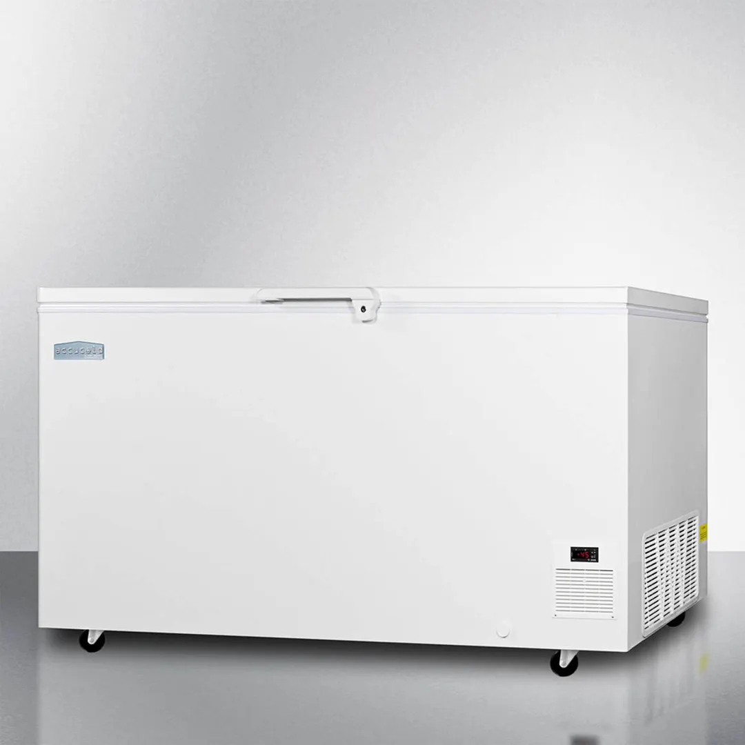 Accucold EL51LT 67" Solid Door Medical Chest Freezer, -45°C Operation, 15.5 cu. ft.