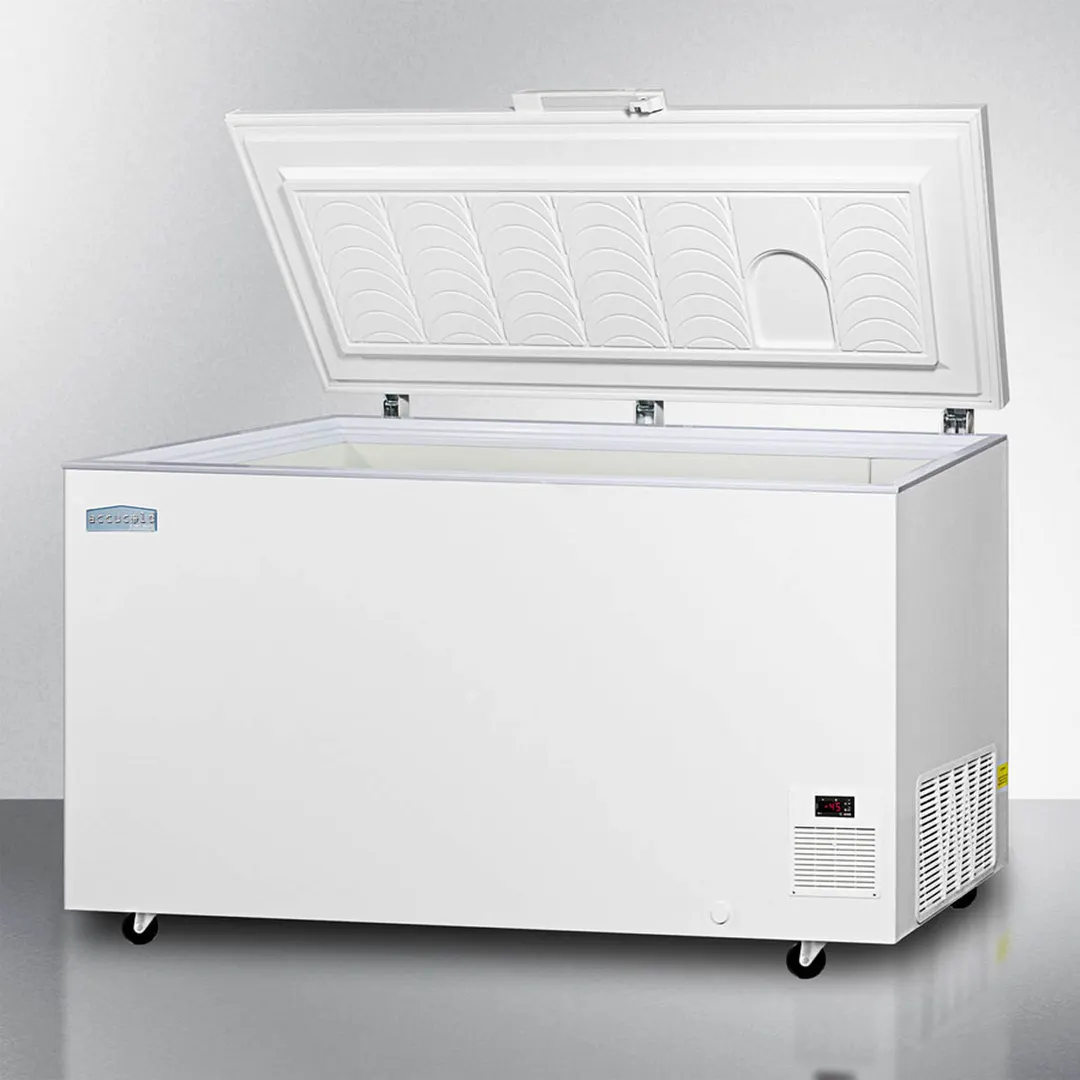 Accucold EL51LT 67" Solid Door Medical Chest Freezer, -45°C Operation, 15.5 cu. ft.