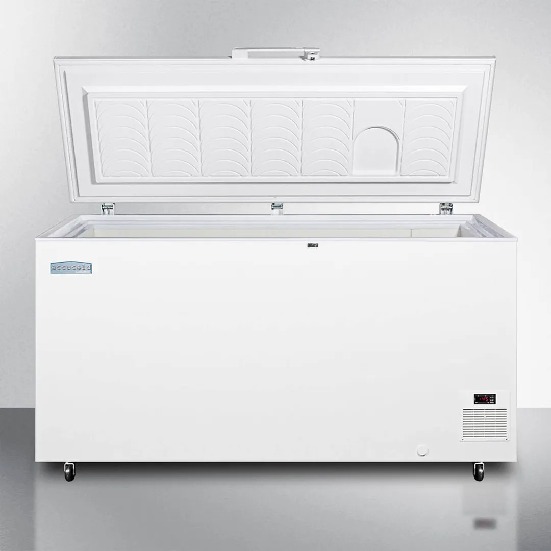 Accucold EL51LT 67" Solid Door Medical Chest Freezer, -45°C Operation, 15.5 cu. ft.