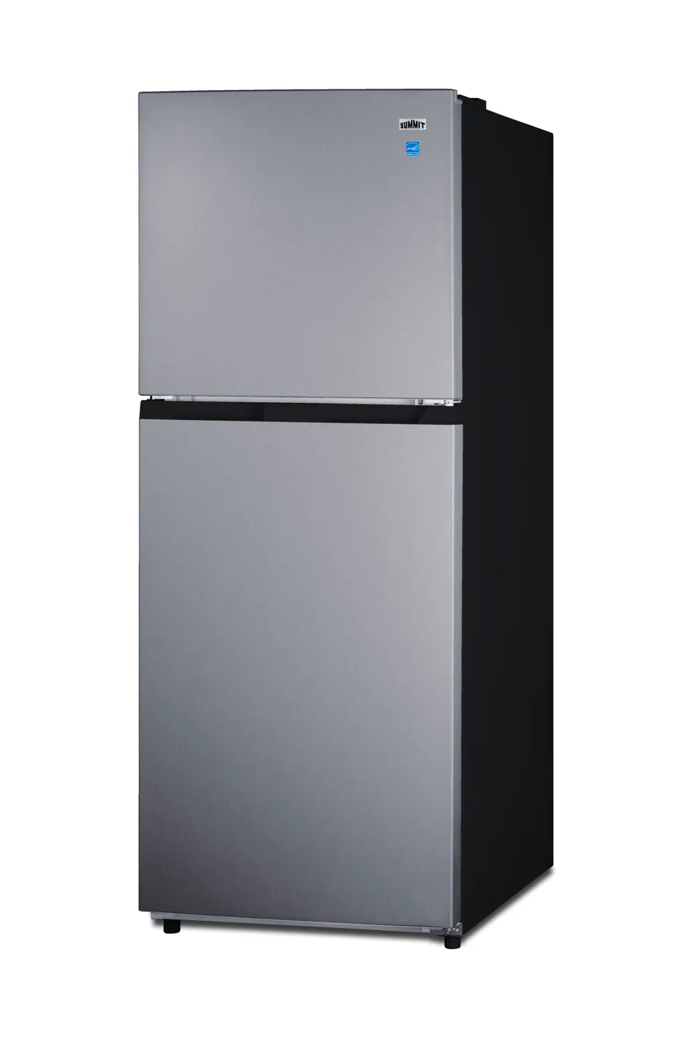 Summit FF1089PLIM Reach-In Refrigerator Freezer, Stainless Steel Look Door,s w/ Icemaker, 10.1 cu. ft.