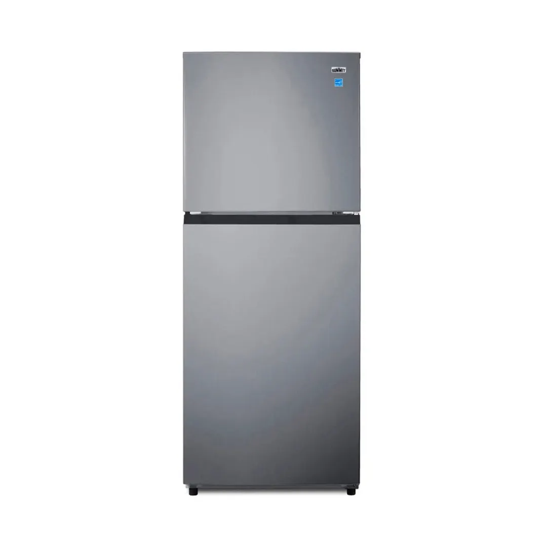 Summit FF1089PL 24" Reach-In Refrigerator Freezer in Black,w/ Stainless Steel Doors, 10.1 cu. ft.