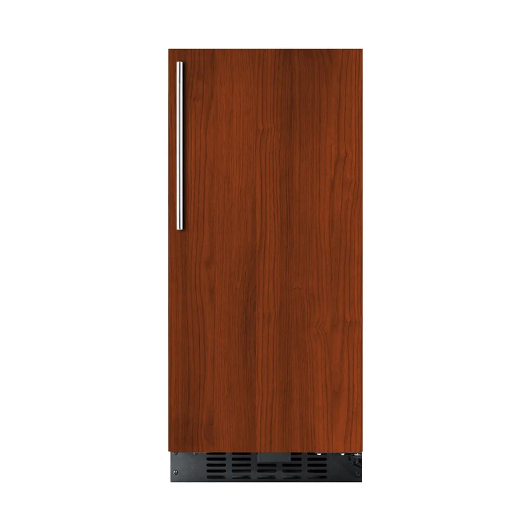 Summit FF1532BIF 15" Built-in or Freestanding Refrigerator in Black, Panel Ready Door, 3 cu.ft