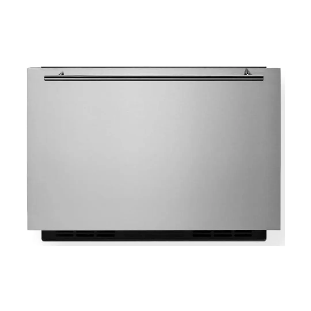 Summit FF1DSS24 24" Built-in Outdoor Drawer Refrigerator in Black, Panel Ready Front, 1.6 cu. ft.