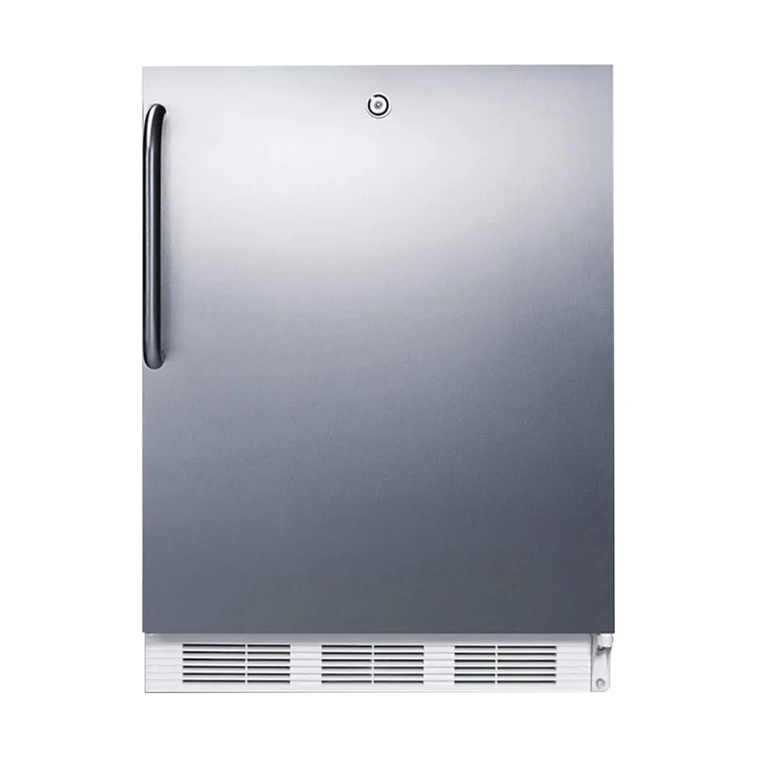 Accucold FF7LWCSS Built-in or Freestanding Undercounter Refrigerator, Stainless Steel, 5.5 cu. ft.