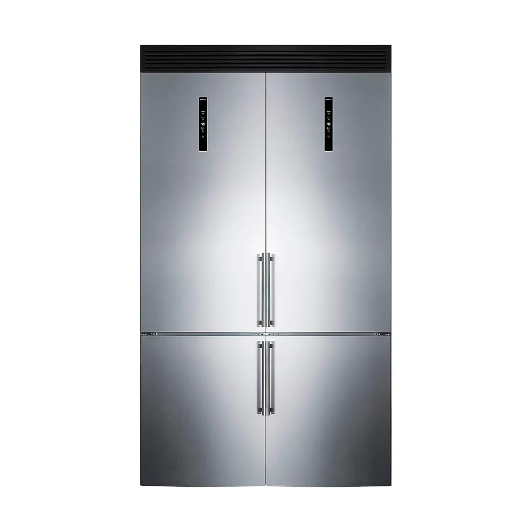 Summit FFBF181ES2KIT48 Reach-In Refrigerator Freezer, Stainless Steel, w/ Door Storage, 23.4 cu. ft.