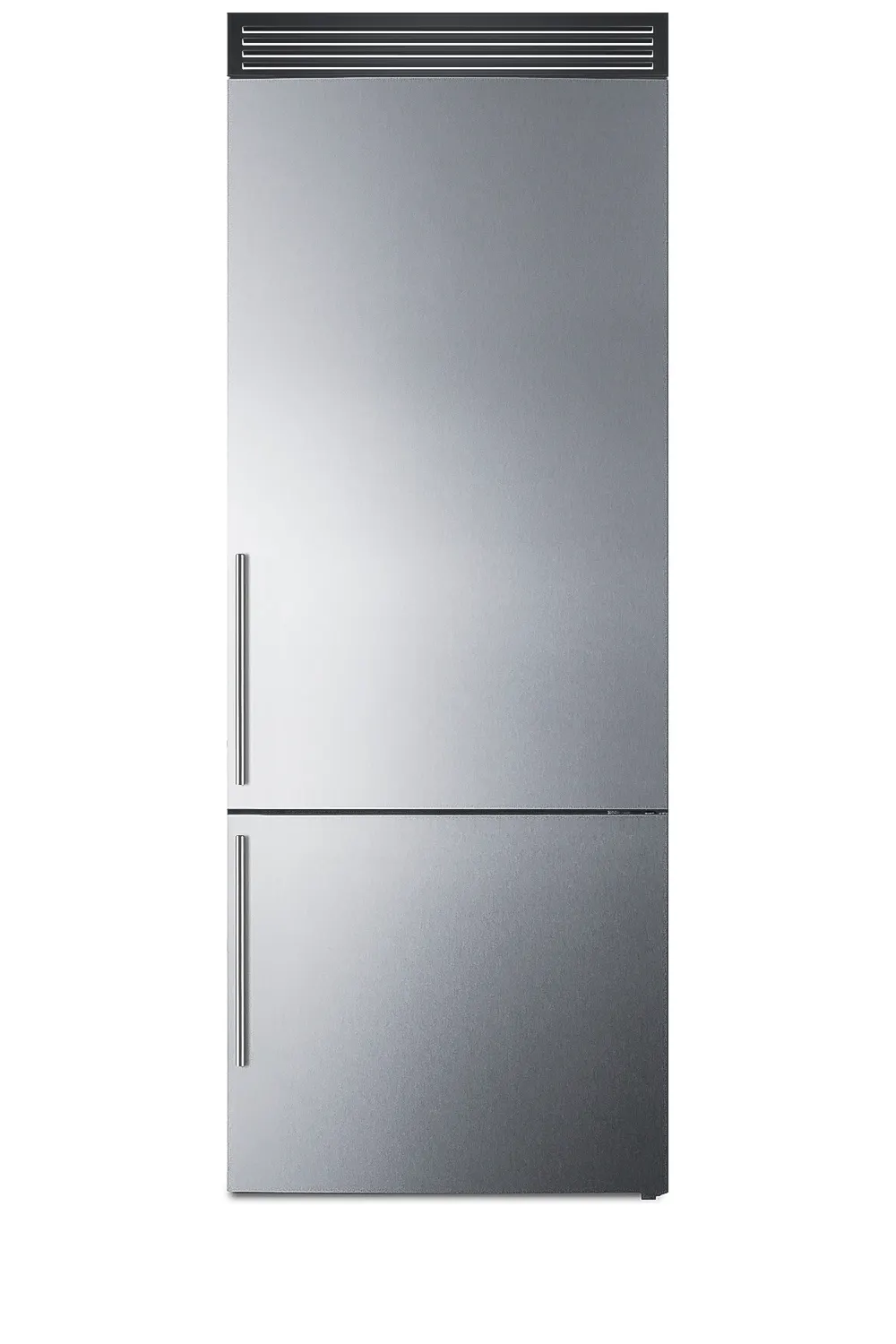 Summit FFBF279SSXIMH72 28" Bottom Freezer Refrigerator w/ Stainless Steel Right Hinged Doors, w/ Icemaker, 14.6 cu. ft.