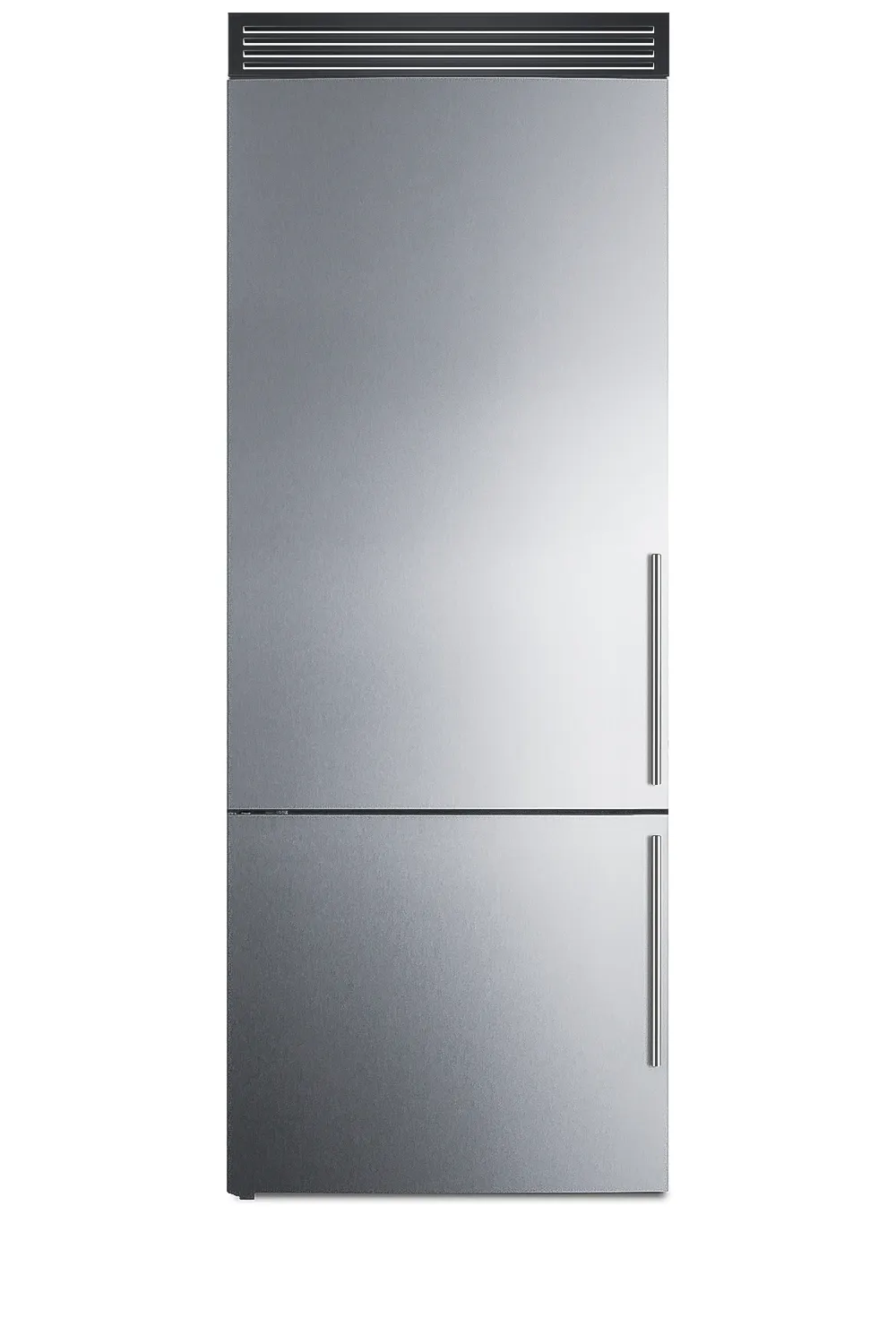 Summit FFBF279SSXIMH72LHD 28" Bottom Freezer Refrigerator w/ Stainless Steel Left Hinged Doors, w/ Icemaker, 14.6 cu. ft.