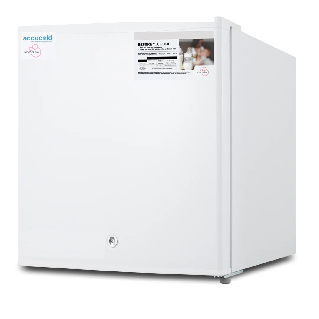 Accucold FS24LMC 18.5" Countertop Breast Milk Freezer, White, 1.4 cu. ft.