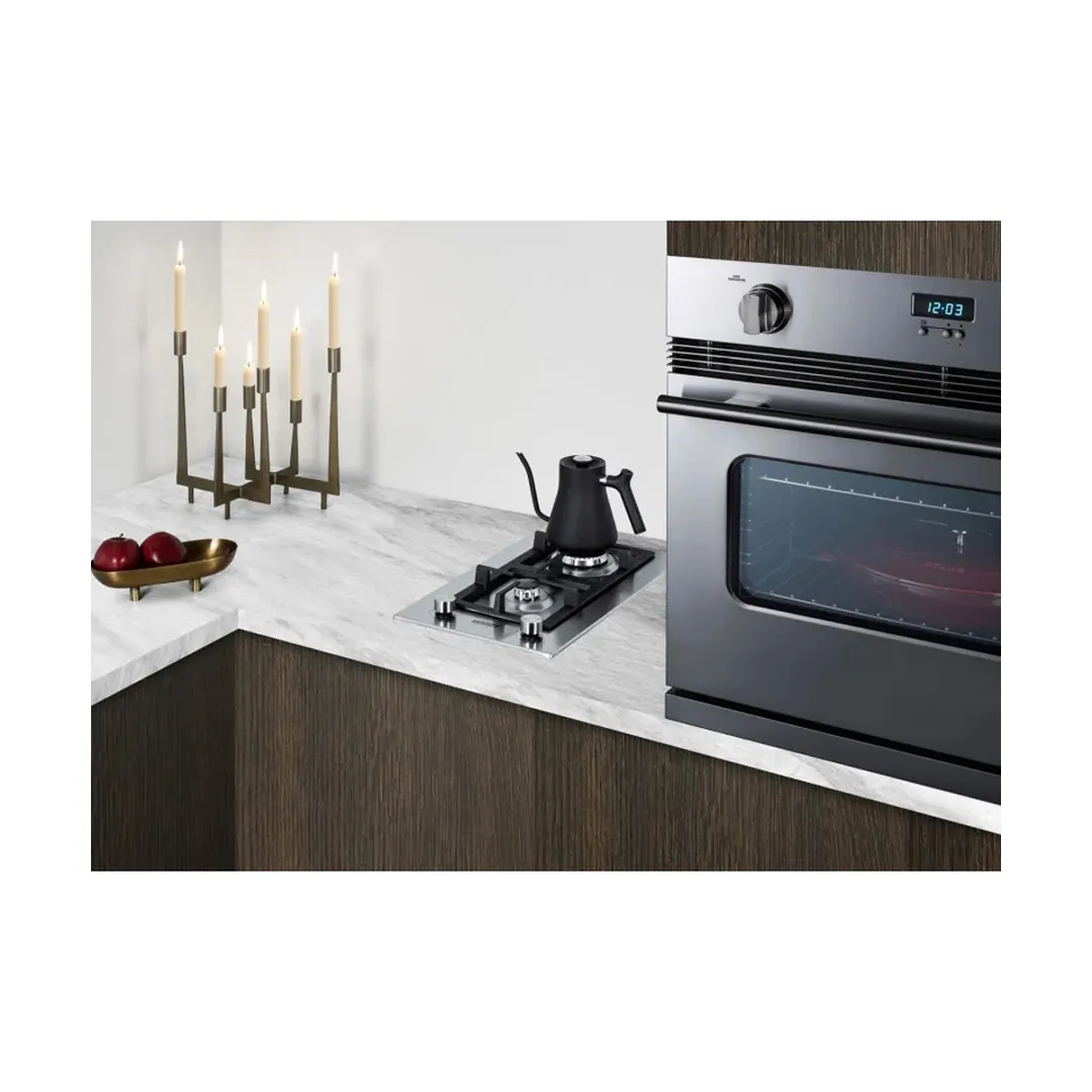 Summit GCJ2SSLP 12" Bulit-In LP Gas CookTop with (2) Burners, Stainless Steel Surface, 13.400 BTU
