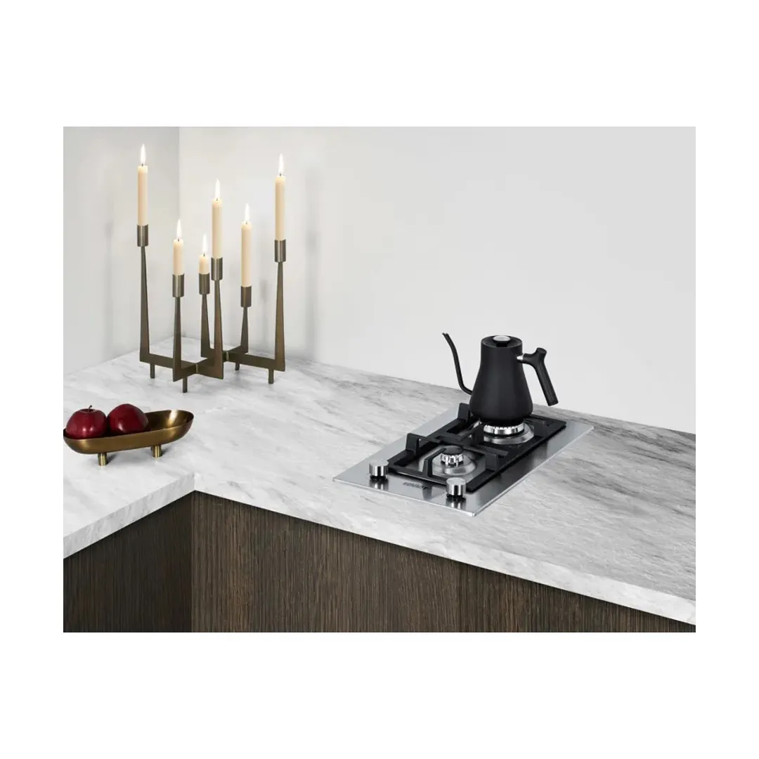 Summit GCJ2SSLP 12" Bulit-In LP Gas CookTop with (2) Burners, Stainless Steel Surface, 13.400 BTU