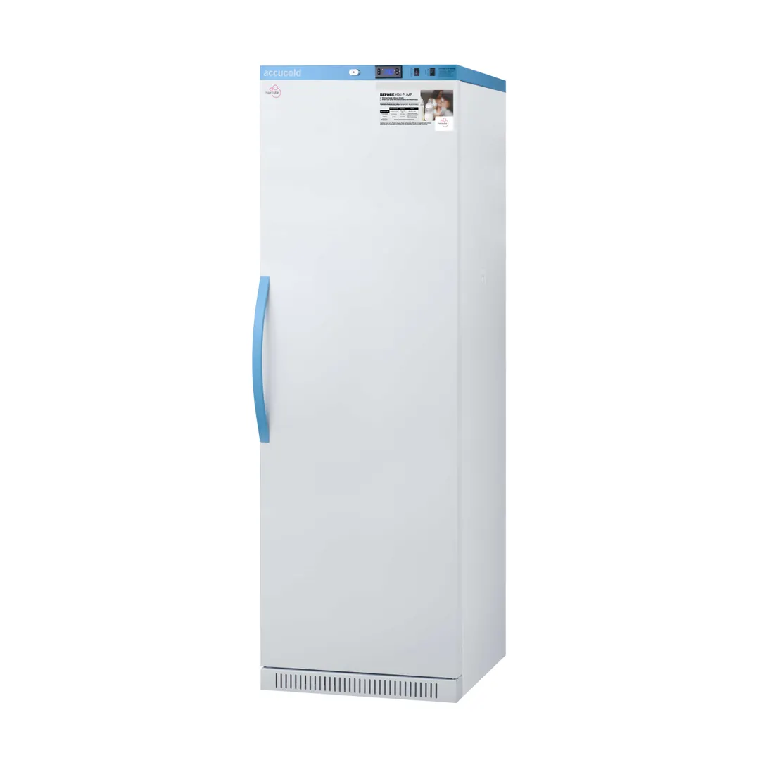 Accucold MLRS15MCLK 23.38" Breast Milk Refrigerator w/ 8 Lockers, White, 15 cu. ft.