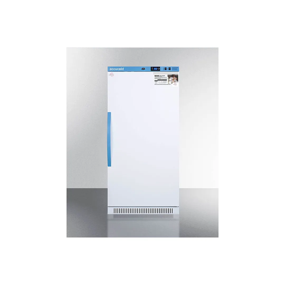 Accucold MLRS8MC 23.38" Undercounter Breast Milk Refrigerator w/ 7 Shelves, White, 8 cu. ft.