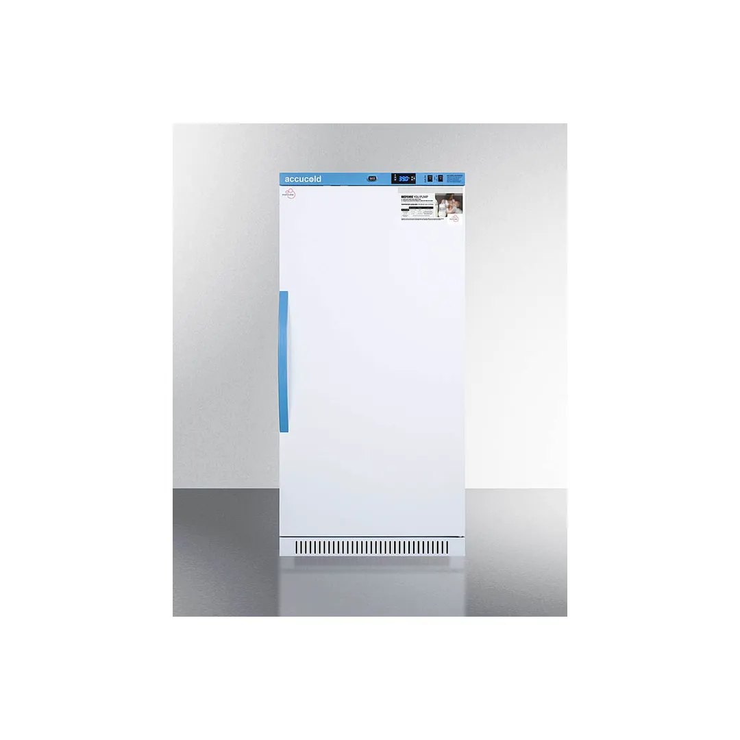Accucold MLRS8MCLK 23.38" Undercounter Breast Milk Refrigerator w/ 4 Lockers, White, 8 cu. ft.