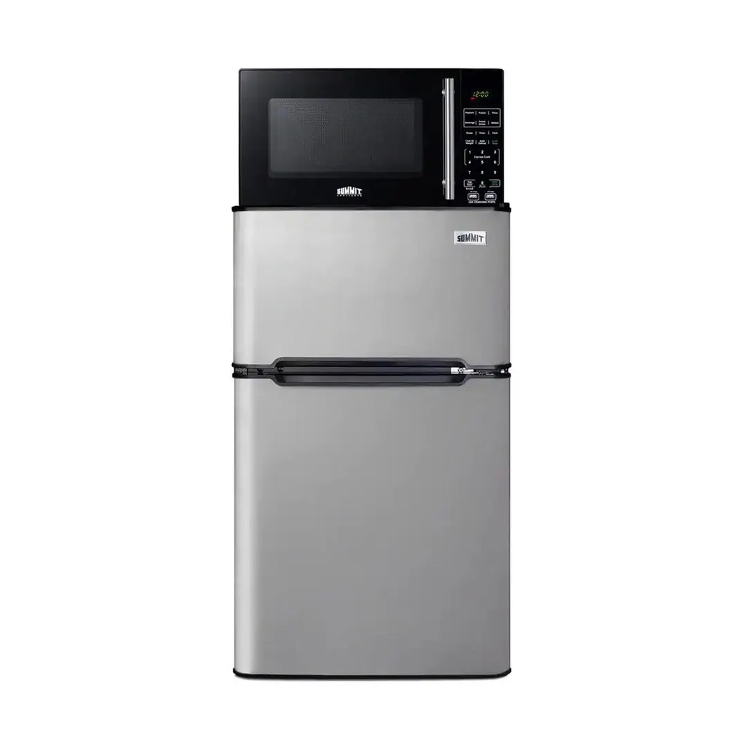 Summit MRF34BSSA 19" Breast Milk Refrigerator & Freezer w/ Microwave, Black, 2.4 cu. ft.
