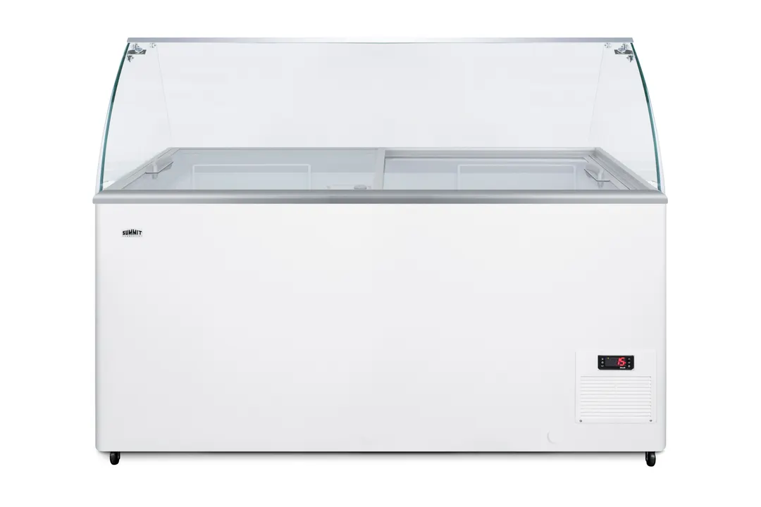 Summit NOVA45GDC 53" Flat Lid Ice Cream Display Freezer, 14.1 cu. ft.
