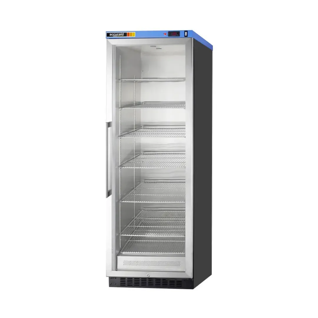 Summit PTHC155G Glass Door PureTherm Blanket Warmer, 12.17 cu. ft., 90°-140°F