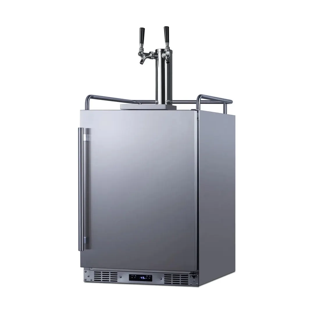 Summit SBC682CFTWIN Cold Brew and Coffee Beverage Dispenser, 5.6 cu. ft. - 115V