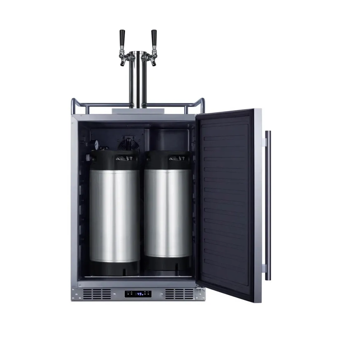 Summit SBC682CFTWIN Cold Brew and Coffee Beverage Dispenser, 5.6 cu. ft. - 115V