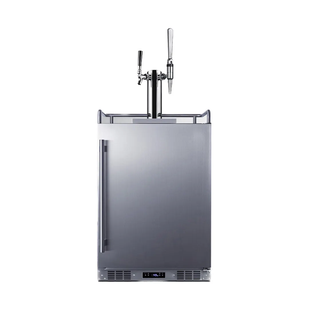Summit SBC682CMTWIN Indoor/Outdoor Nitro/Cold Brew Coffee Dispenser, 5.6 cu. ft.