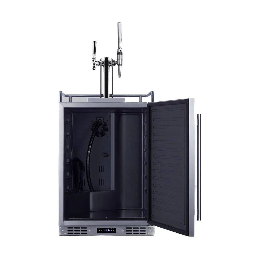 Summit SBC682CMTWIN Indoor/Outdoor Nitro/Cold Brew Coffee Dispenser, 5.6 cu. ft.