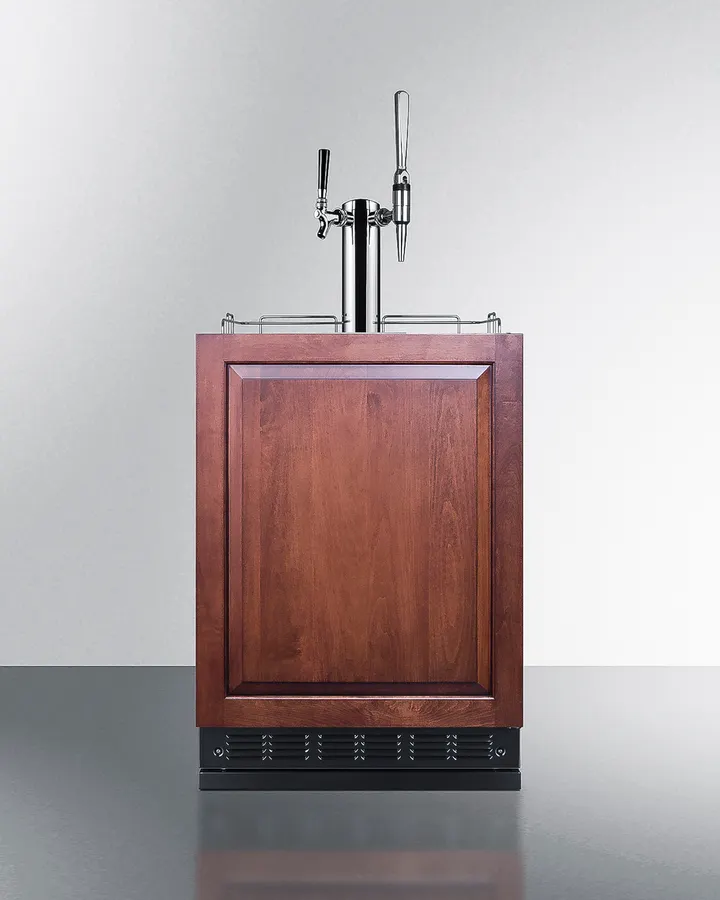 Summit SBC7BRSIFCM2 Cold Brew/Nitro Coffee Kegerator, 24" Wide, Freestanding - 115V