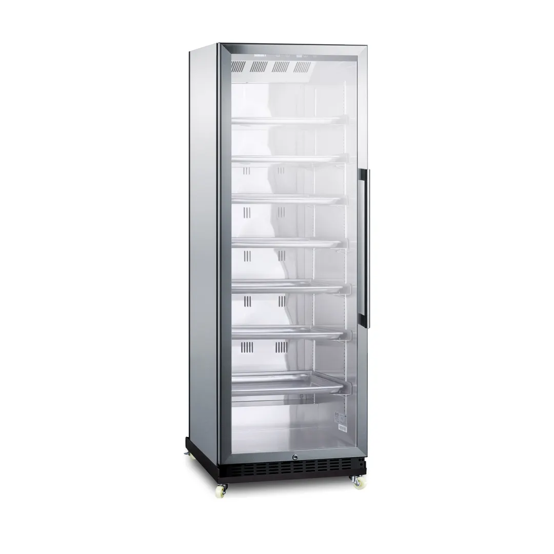 Summit SCR1401LHRICSS Beverage Center w/ Left Hinged Glass Door, Stainless Steel, 12.6 cu.ft