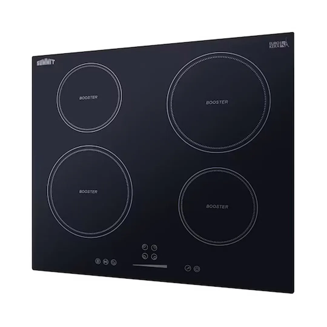 Summit SINC4B241B 24"W Drop-In Induction Range