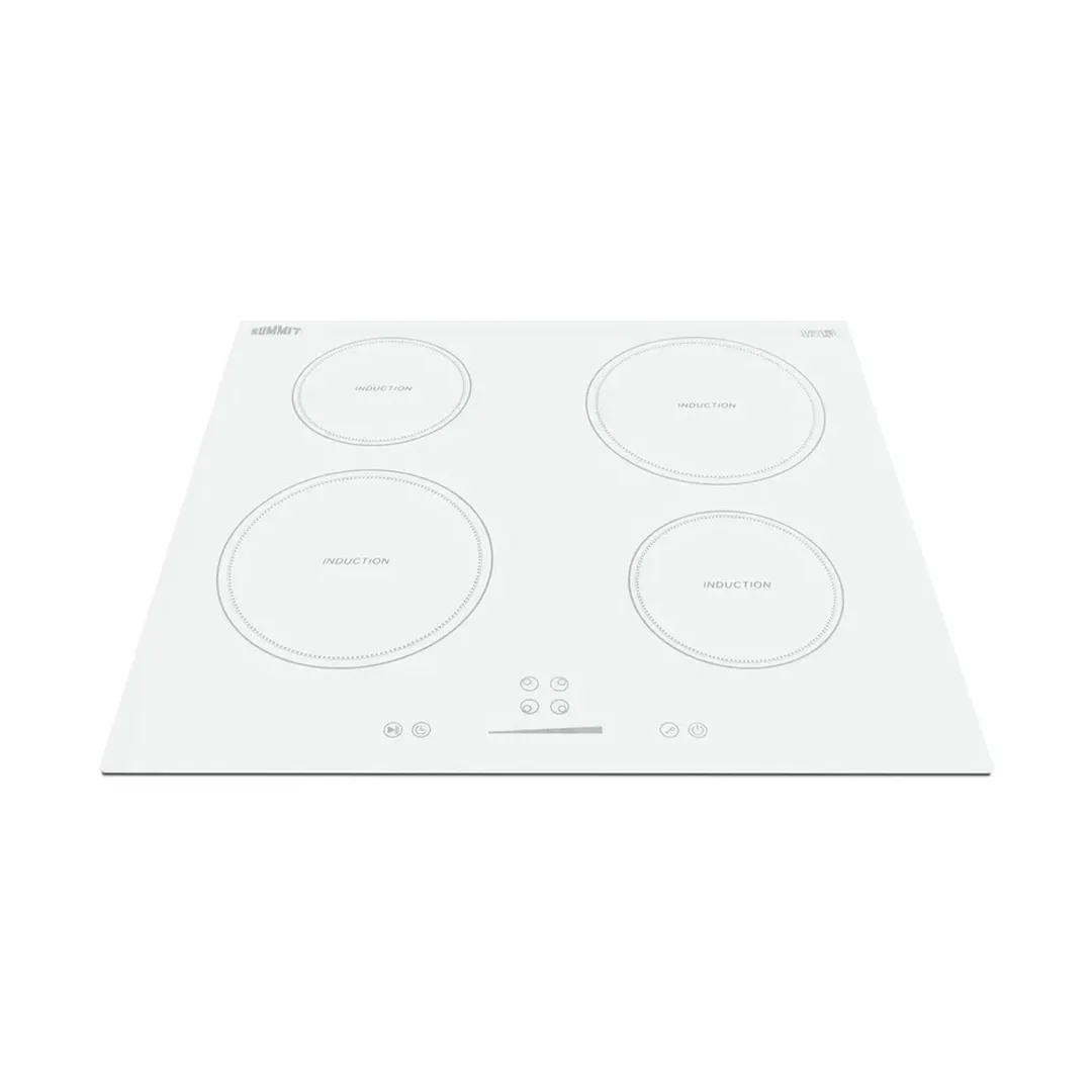 Summit SINC4B242W 24" W Drop-In Induction Range
