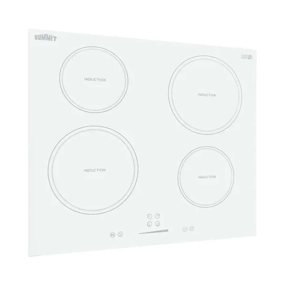 Summit SINC4B242W 24" W Drop-In Induction Range